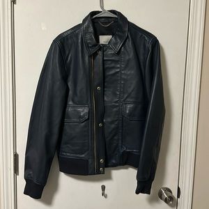 Mango Man Leather Jacket